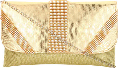 

Style Villaz Party Gold Clutch