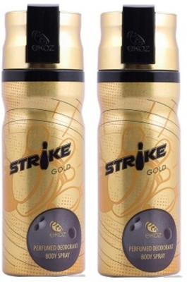 

Ekoz STRIKE GOLD DEO AND - Pack of 2 Body Spray - For Men & Women(200 ml, Pack of 2)