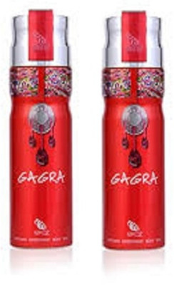 

Ekoz GAGRA DEO - Pack of 2 Body Spray - For Men & Women(200 ml, Pack of 2)