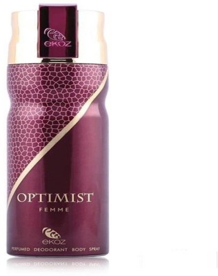 

Ekoz Optimist Femme Deodorant Body Spray - For Women(200 ml)