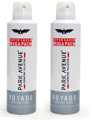 

Park Avenue Mega Voyage Signature (Pack of 2) Deodorant Spray - For Men(220 ml, Pack of 2)