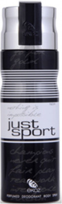 

Ekoz Just Sport Noir Homme Body Spray - For Men(200 ml)