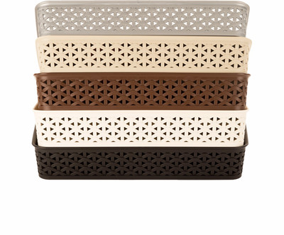 

Jaypee Plus 1 Compartments Plastic A4 file tray(Multicolor)