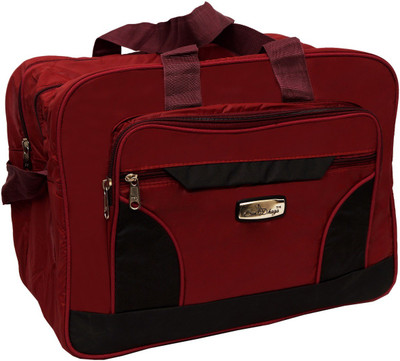 

SuiDhaga PU Red Travelling Modi Bag (Dimension: 40*22*30 CM) Travel Duffel Bag(Red)