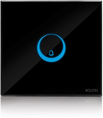 

Kolors Kian Bell Push(Black) 3 One Way Electrical Switch(Pack of 1 Number of Switches - 1)