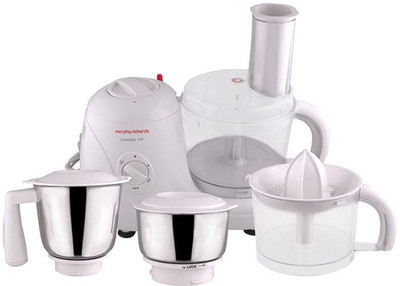 Morphy Richards Essential 600 W Food Processor(White)
