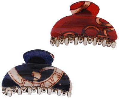 

FNB Combo of 2 Multicolor Clutcher Hair Claw(Multicolor)