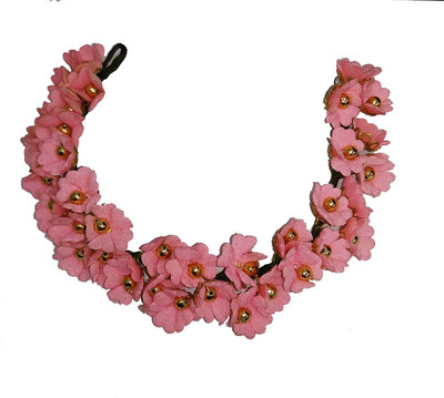 

Kabello Party Wear Accessories For Women Hair Band(Pink)