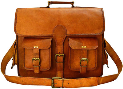 

CraftShades Messenger Bag(Brown, Tan)