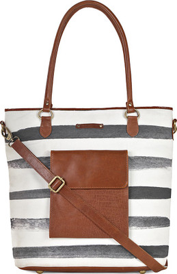 

Kantha Tote(White)