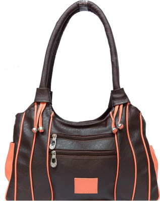 

Mystyle Retail Shoulder Bag(Brown, Orange)