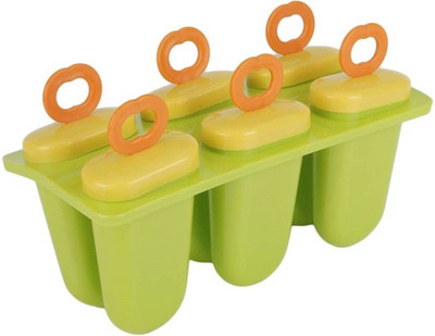 

Manoramaenterprises Beautiful Molds Green Plastic Ice Cube Tray(Pack of 1)