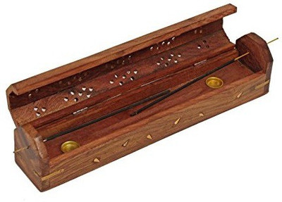 

Skwood Wooden Incense Holder(Brown)