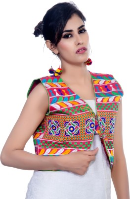 BANJARA INDIA Sleeveless Embroidered Women Jacket