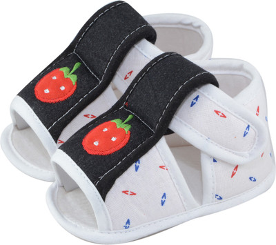 

Instabuyz Boys & Girls Velcro Sports Sandals(White