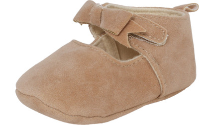 abdc kids Boys & Girls Velcro Flats(Brown