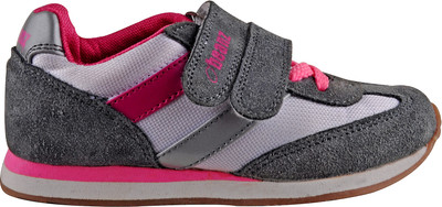 

Beanz Girls Velcro Walking Shoes(Grey, Wht::grey::pink