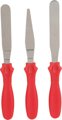 

Flour butter chocolate Angular Palette Knife (Set Of 3) - FBC018 Angular Palette Knife (Set Of 3) - FBC018 Red Kitchen Tool Set(Red)