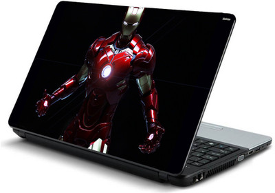 Geek 6 IRONMAN READY TO FIGHT Laminated Vinyl Laptop Decal 15.6