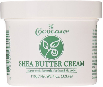 

Cococare Cream for Hand and Body, Shea Butter, 4 Ounce(110 g)