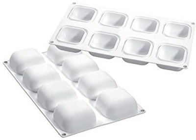 

Siliko 8 - Cup Cupcake/Muffin Mould(Pack of 1)