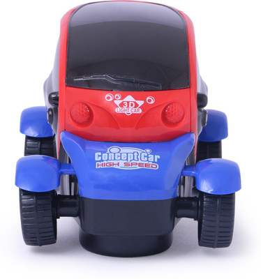 

Shy Products Doraemon 3D Light Car (Red, Blue)(Multicolor)