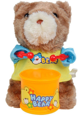

DCS Happy Bear Drummer Toy For Kids(Multicolor)
