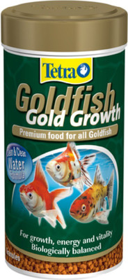 

Tetra Goldfish Gold Growth (113g/250ml) | Premium Food For All GoldFish For Growth, Energy & Vitality Biologically Balanced | (Tetra Pellet) | 113 g Dry Fish Food