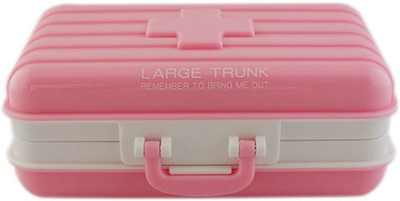 

Tootpado 0 Portable Mini Pills Storage Box With 6 Compartments - Light Pink (1j475) - Convenient Travel Suitcase Pillbox Jewellery Kit Pill Box(Light Pink)