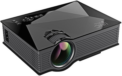 

Gadget Hero's Unic 46 1200 lm LED Cordless Portable Projector(Black)