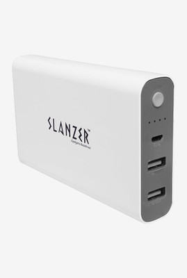 

W2W 10000 mAh Power Bank (SZP L115, Slanzer )(White, Lithium-ion)