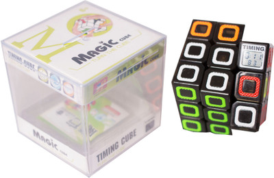 

Tickles Rubik Cube 3x3x3 with Tap Timer for Kids 6 cm(1 Pieces)