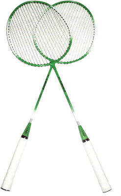 

Heega Konex green CI0004 Green, White Strung Badminton Racquet(G4 - 3.25 Inches, .5 g)