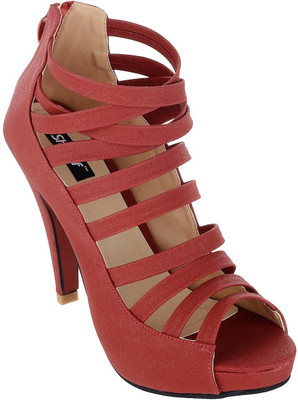 

Sherrif Shoes Women RED Heels