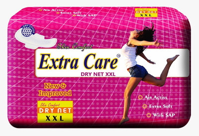 

Extra Care Dry Net XXL Sanitary Pad(Pack of 7)