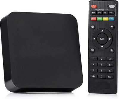 

Smart Products Android 5.1, 1GB RAM, 8GB ROM, Quad Core, 4K, Wifi, Android TV Box Media Streaming Device(Black)