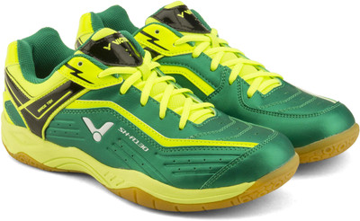 20% OFF on Victor Badminton Shoes For Men(Green) on Flipkart - Main Image