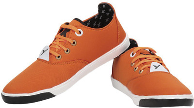 

Kenamin Canvas Shoes For Men(Orange