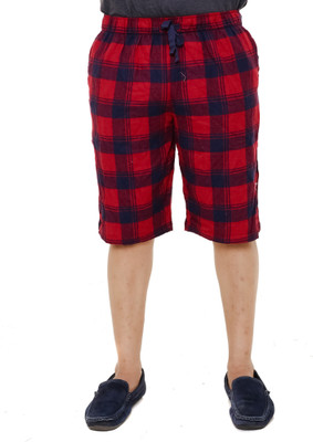 OLD KHAKI Checkered Men Multicolor Night Shorts
