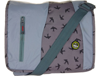 JG Shoppe Men & Women Casual Grey Polyester Sling Bag