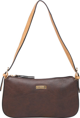 

ESBEDA Women Casual Brown PU Hand-held Bag