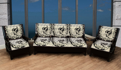 

Creative Homes Polycotton Sofa Cover(Black Pack of 6)