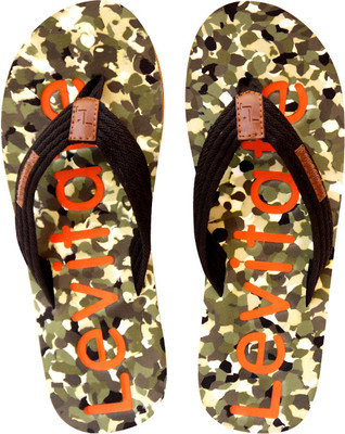 

Levitate MILITARY Flip Flops, Olive black