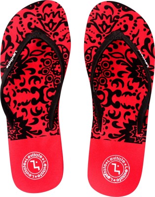 

Levitate Flower Flip Flops, Black