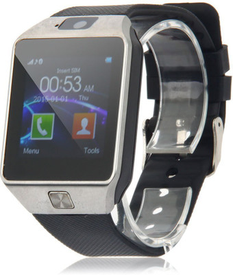 

VibeX ™ Bluetooth Mate Sports GSM SIM For Android Smartwatch(Black Strap Free Size)
