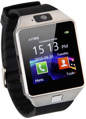 

VibeX DZ-09(b) phone Smartwatch(Black Strap Free Size)