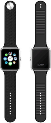 

VibeX ™ Smart Watch Phone Touch Screen Sim Card Smartwatch(Black Strap Free Size)