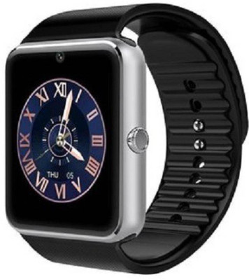 

HashTag Glam 4 Gadgets HTG08 1.54" Touch Screen for Android iOS Smartphones with Bluetooth 3.0 Silver Smartwatch(Black Strap Regular)
