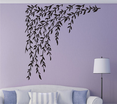 

Wall Guru  Home Décor wall Sticker(Pack of 1, Black