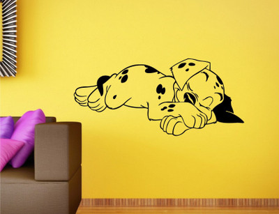 

Wall Guru  Home Décor wall Sticker(Pack of 1, Black
